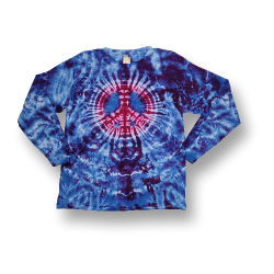 (image for) Adult Long Sleeve T-Shirt - Peace Sign