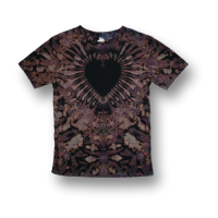 (image for) Adult Short Sleeve T-Shirt - Black Heart