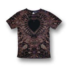 (image for) Adult Short Sleeve T-Shirt - Black Heart