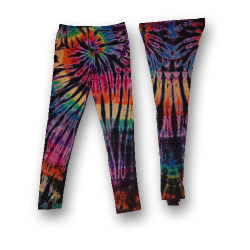 (image for) Tie Dye Leggings - Spiral