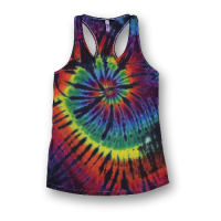 Racerback Tank Top - Rainbow Tornado (image for) Racerback Tank Top - Rainbow Tornado